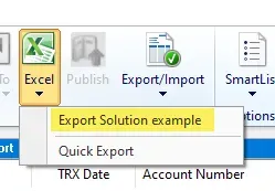 Excel drop down list in SmartList